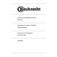 BAUKNECHT CPH2482RSW Manual de Usuario