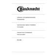 BAUKNECHT BLH2002WS Manual de Usuario