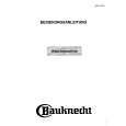 BAUKNECHT WA7560 Manual de Usuario