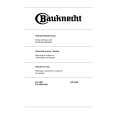 BAUKNECHT ER2482BR Manual de Usuario