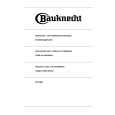 BAUKNECHT DA2955IN Manual de Usuario